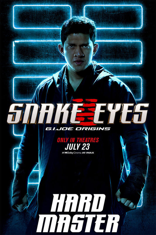 Snake Eyes 2021 Gi Joe Origins Poster Wall Art Print Home Wall Decor - xonomax