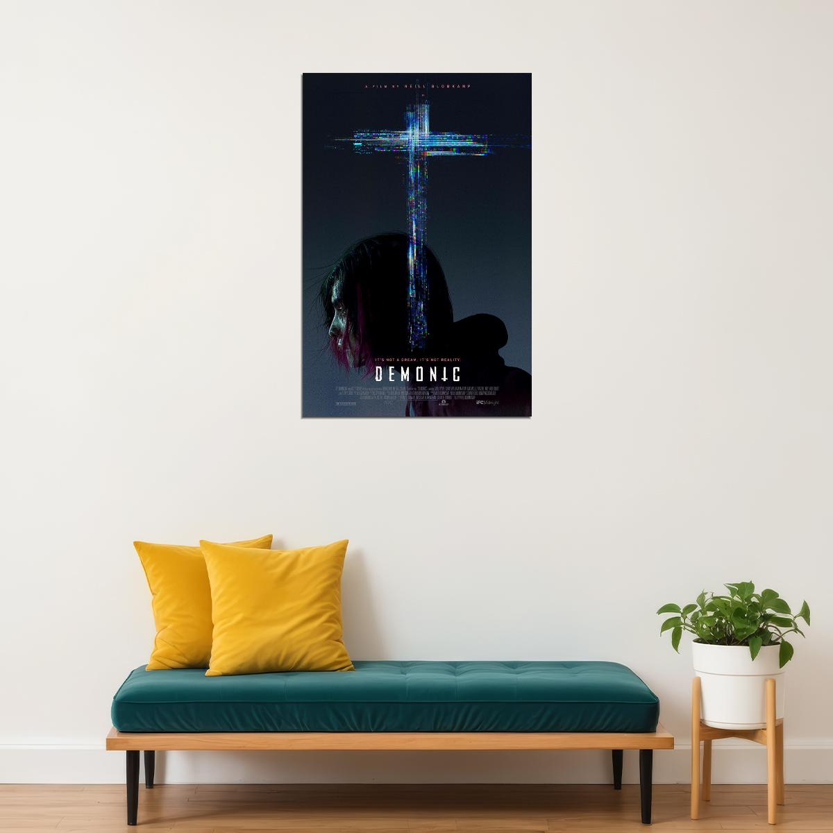 Demonic 2021 Horror Movie Poster Wall Art Print Home Wall Decor - xonomax
