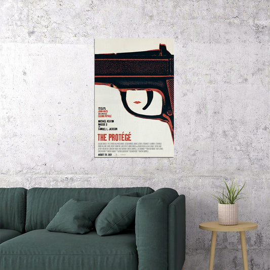 The Protégé 2021 Action Movie Poster Wall Art Print Home Wall Decor - xonomax