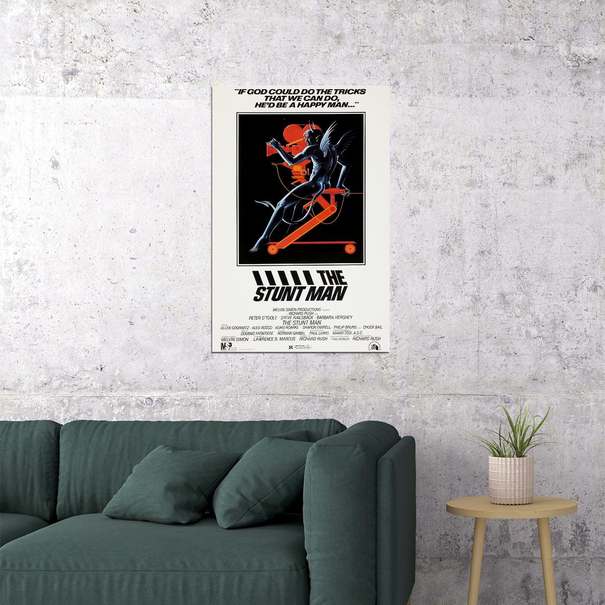 The Stunt Man 2021 Movie Poster Wall Art Print Home Wall Decor - xonomax