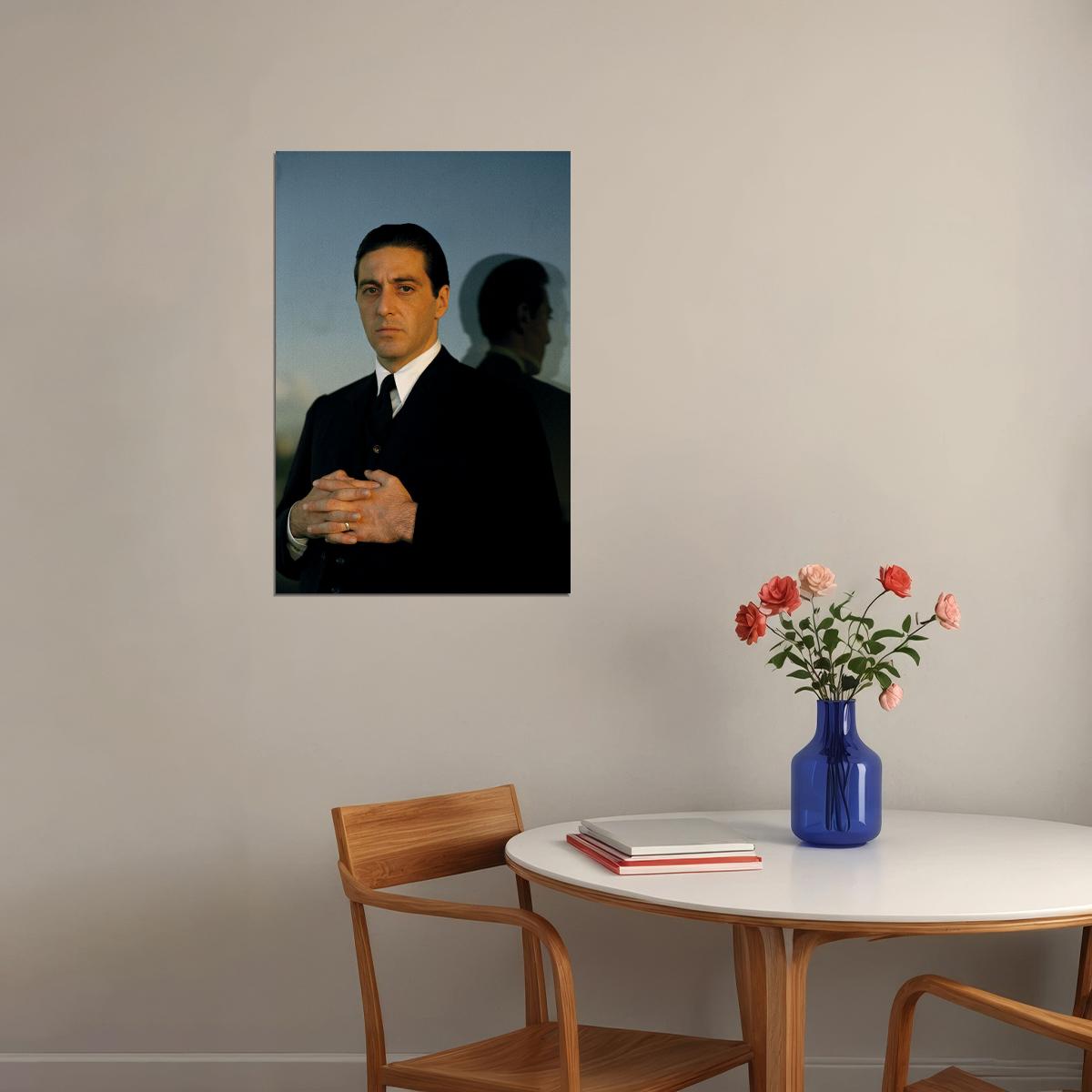 Al Pacino Portraits Godfather 2 Mafia Classic Movie Poster Wall Art Print Home Wall Decor - xonomax