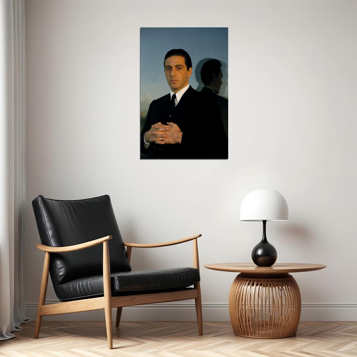 Al Pacino Portraits Godfather 2 Mafia Classic Movie Poster Wall Art Print Home Wall Decor - xonomax