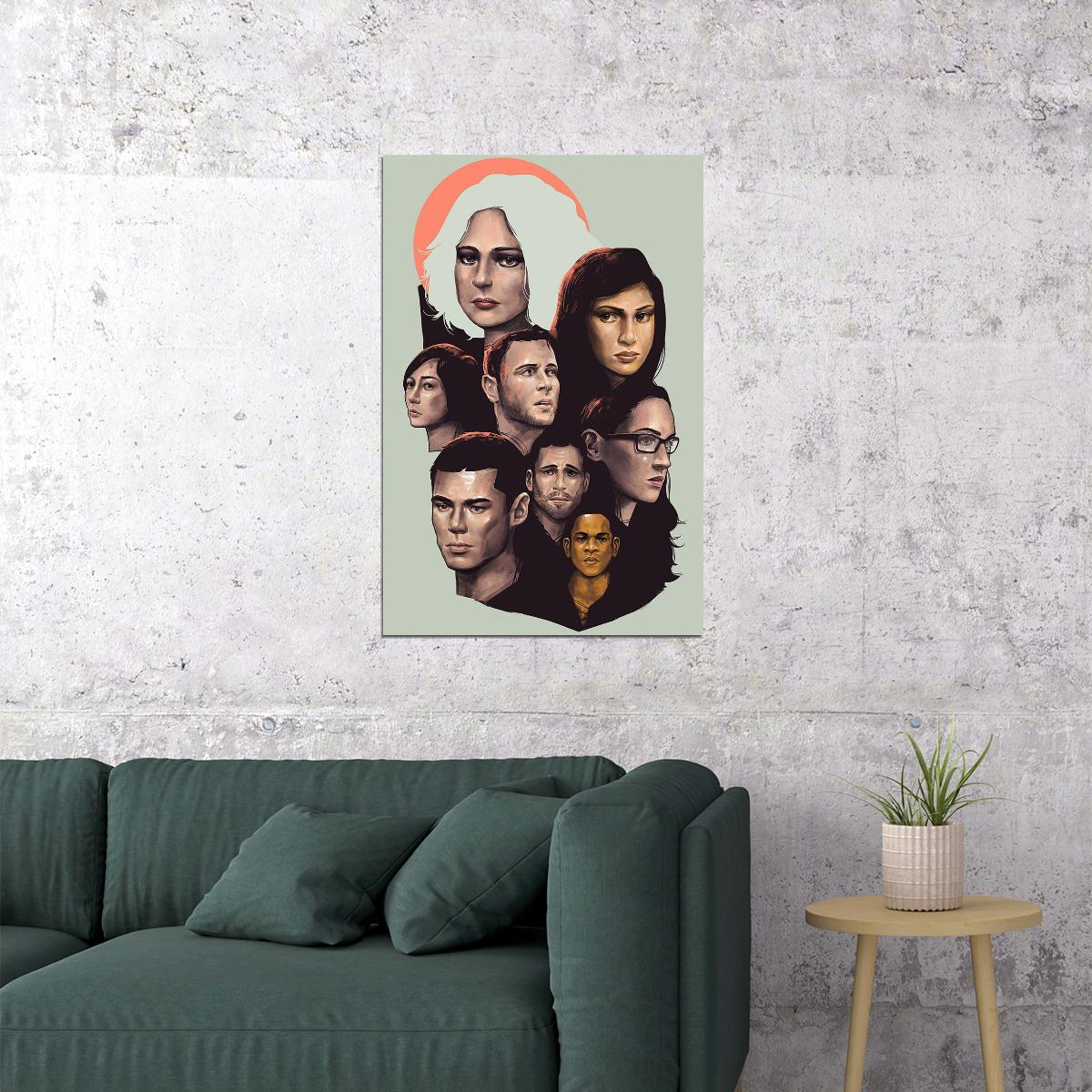Sense 8 Season 2 American Tv Series 2017 Action Poster Wall Art Print Home Wall Decor - xonomax