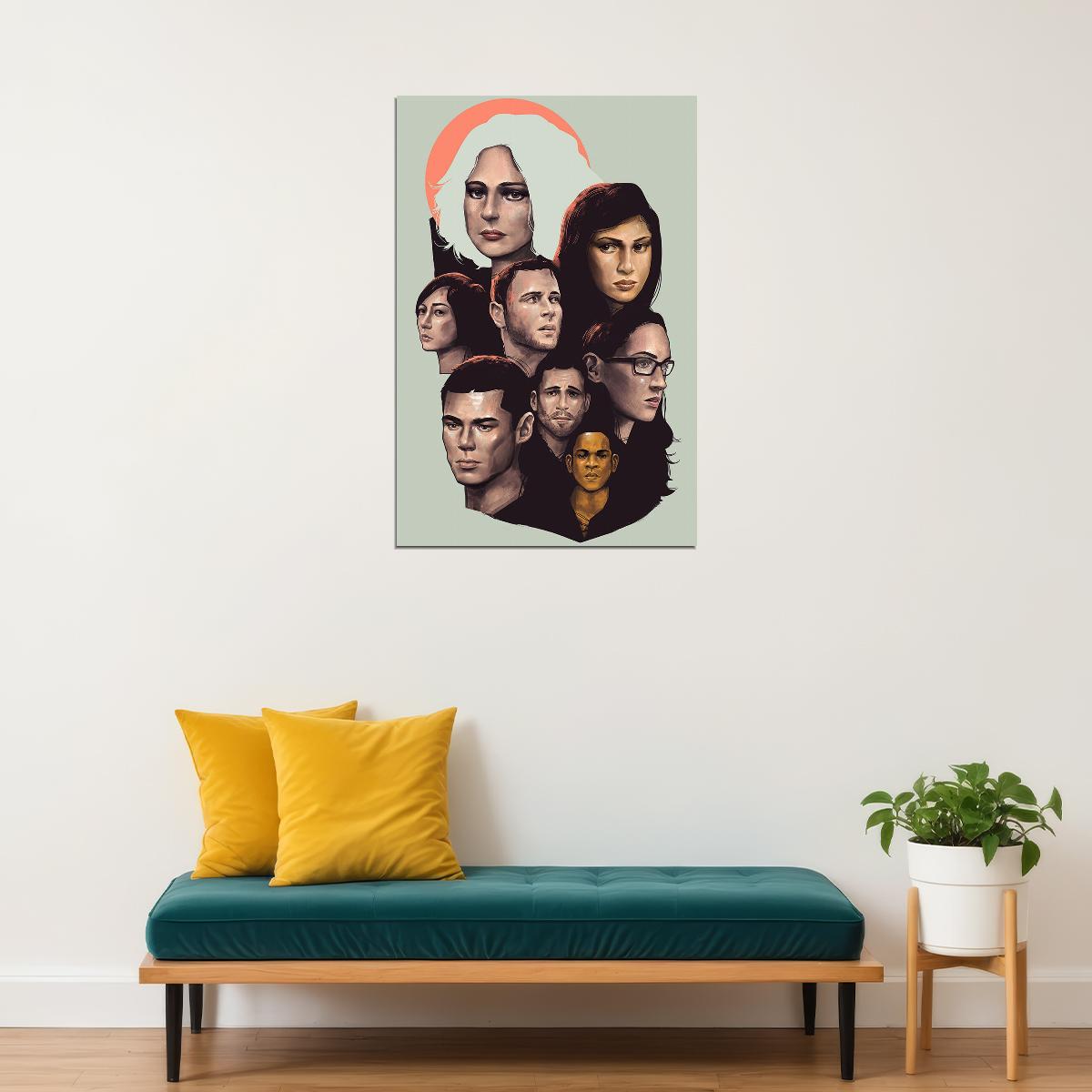 Sense 8 Season 2 American Tv Series 2017 Action Poster Wall Art Print Home Wall Decor - xonomax