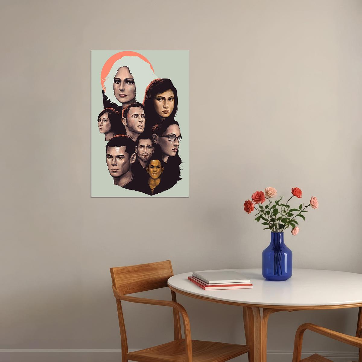 Sense 8 Season 2 American Tv Series 2017 Action Poster Wall Art Print Home Wall Decor - xonomax