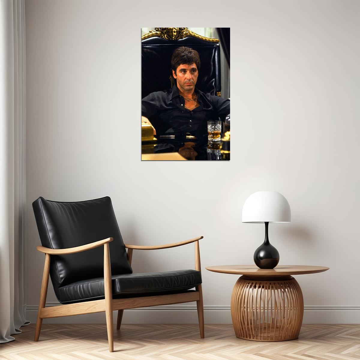 Scarface Al Pacino Tony Montana Movie Star Quotes Poster Wall Art Print Home Wall Decor - xonomax