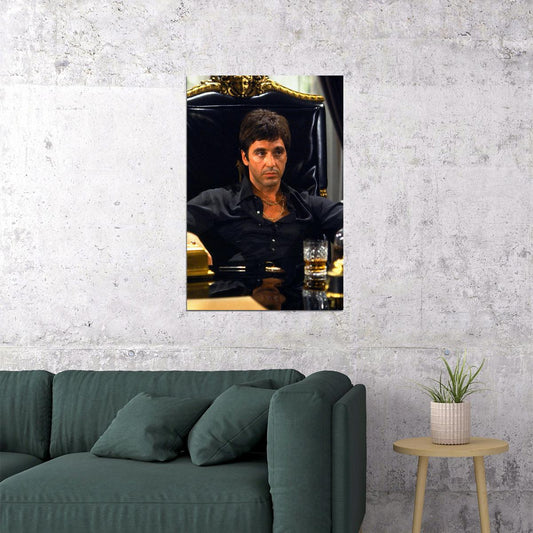 Scarface Al Pacino Tony Montana Movie Star Quotes Poster Wall Art Print Home Wall Decor - xonomax