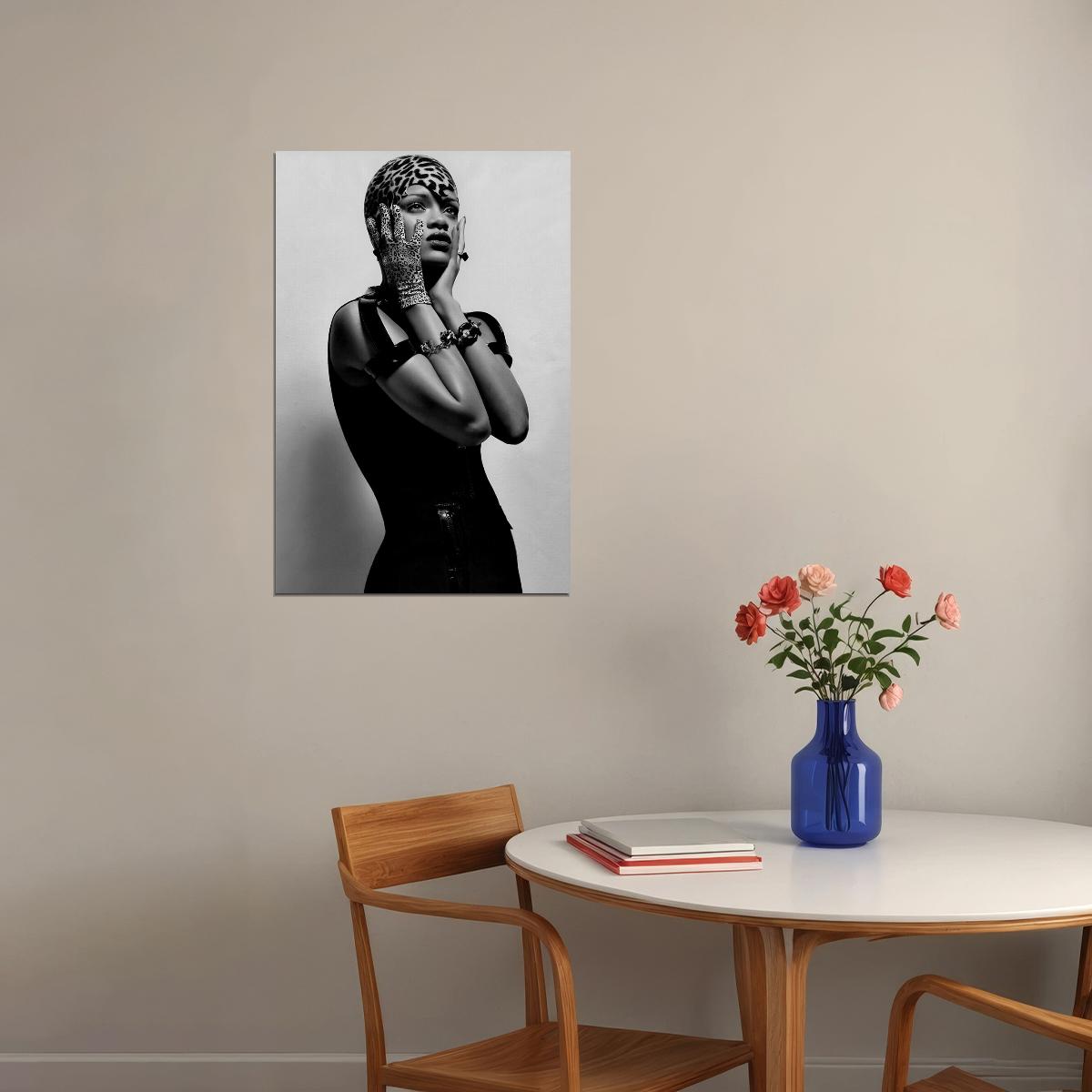 Sexy Rihanna Hip Hop Rap Music Star Icon Actor Poster Wall Art Print Home Wall Decor - xonomax