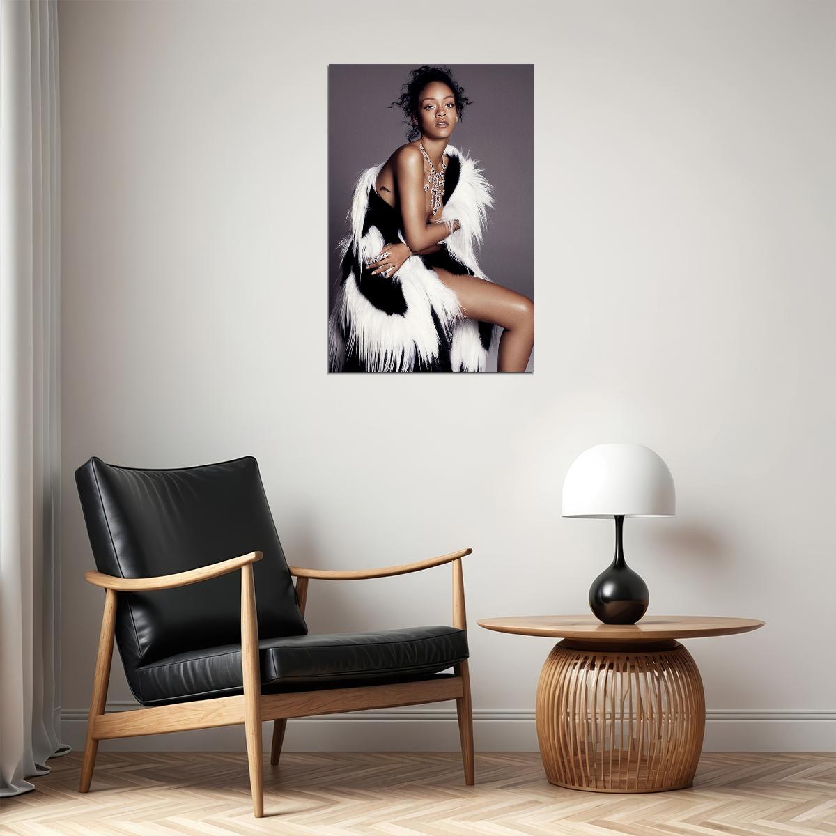 Sexy Rihanna Hip Hop Rap Music Star Rapper Poster Wall Art Print Home Wall Decor - xonomax