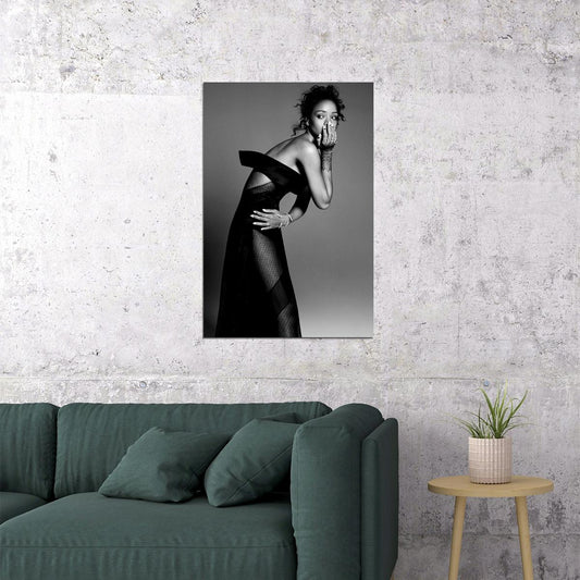 Rihanna Sexy Girl Music Rap Singer Dancer Artist Poster Wall Art Print Home Wall Decor - xonomax