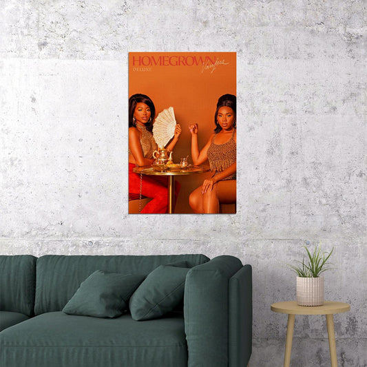 Vanjess Rap Singer Homegrown Album Poster Wall Art Print Home Wall Decor - xonomax