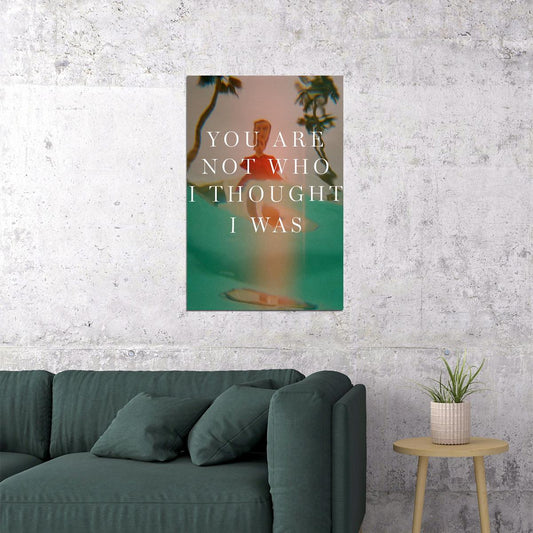 Sondre Lerche You Are Not Who I Thought I Was Poster Wall Art Print Home Wall Decor - xonomax