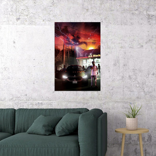 Casey Veggies Rap Singer Cg5 Poster Wall Art Print Home Wall Decor - xonomax