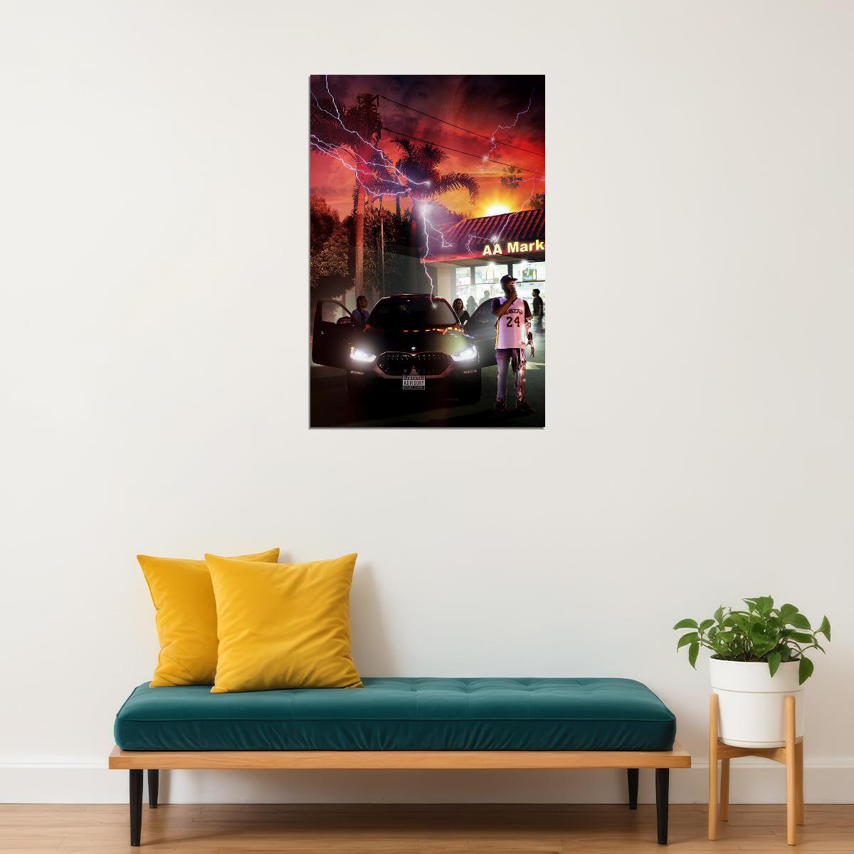 Casey Veggies Rap Singer Cg5 Poster Wall Art Print Home Wall Decor - xonomax