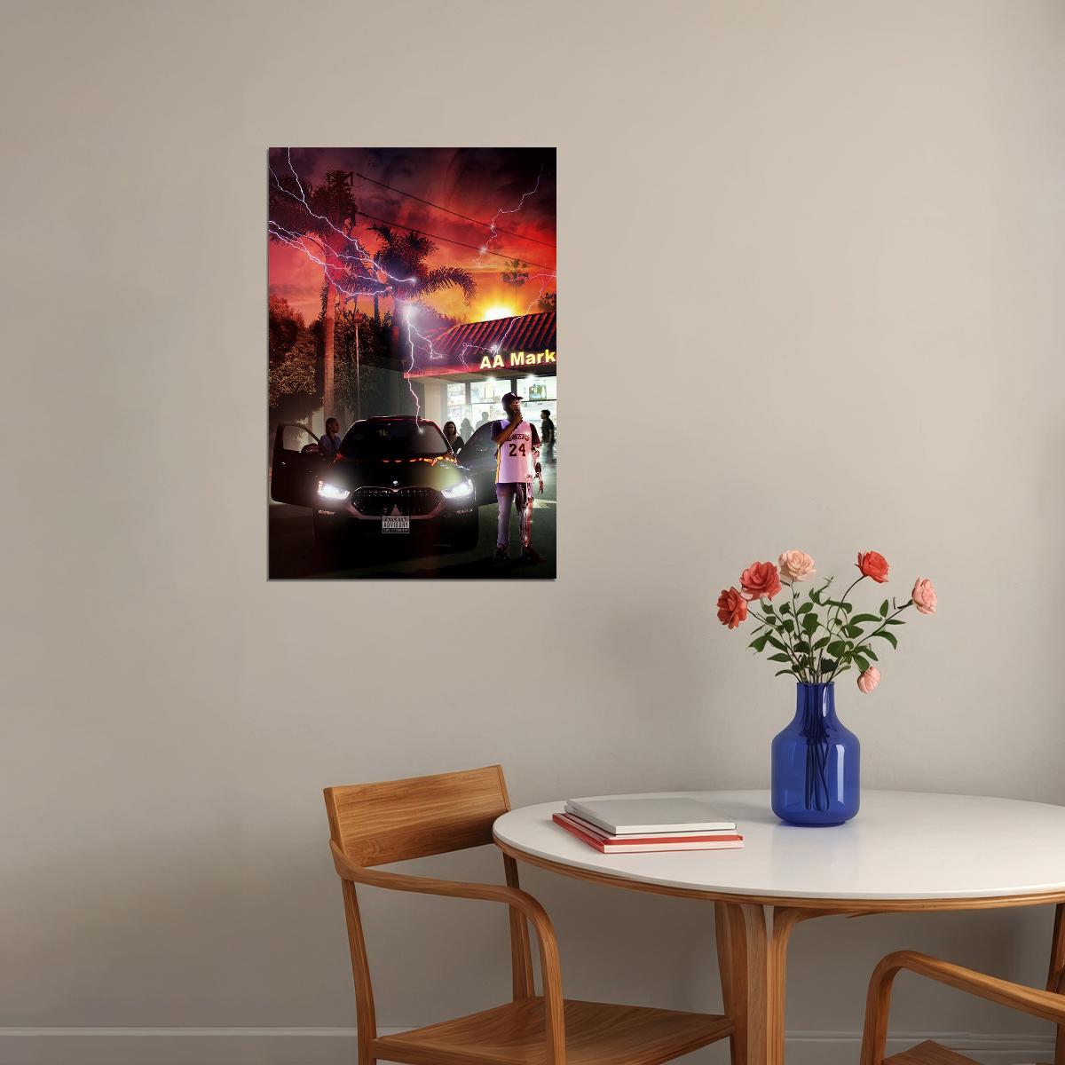Casey Veggies Rap Singer Cg5 Poster Wall Art Print Home Wall Decor - xonomax