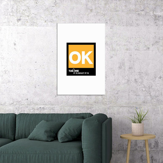 Tuamie Rap Singer It Is What It Is Poster Wall Art Print Home Wall Decor - xonomax