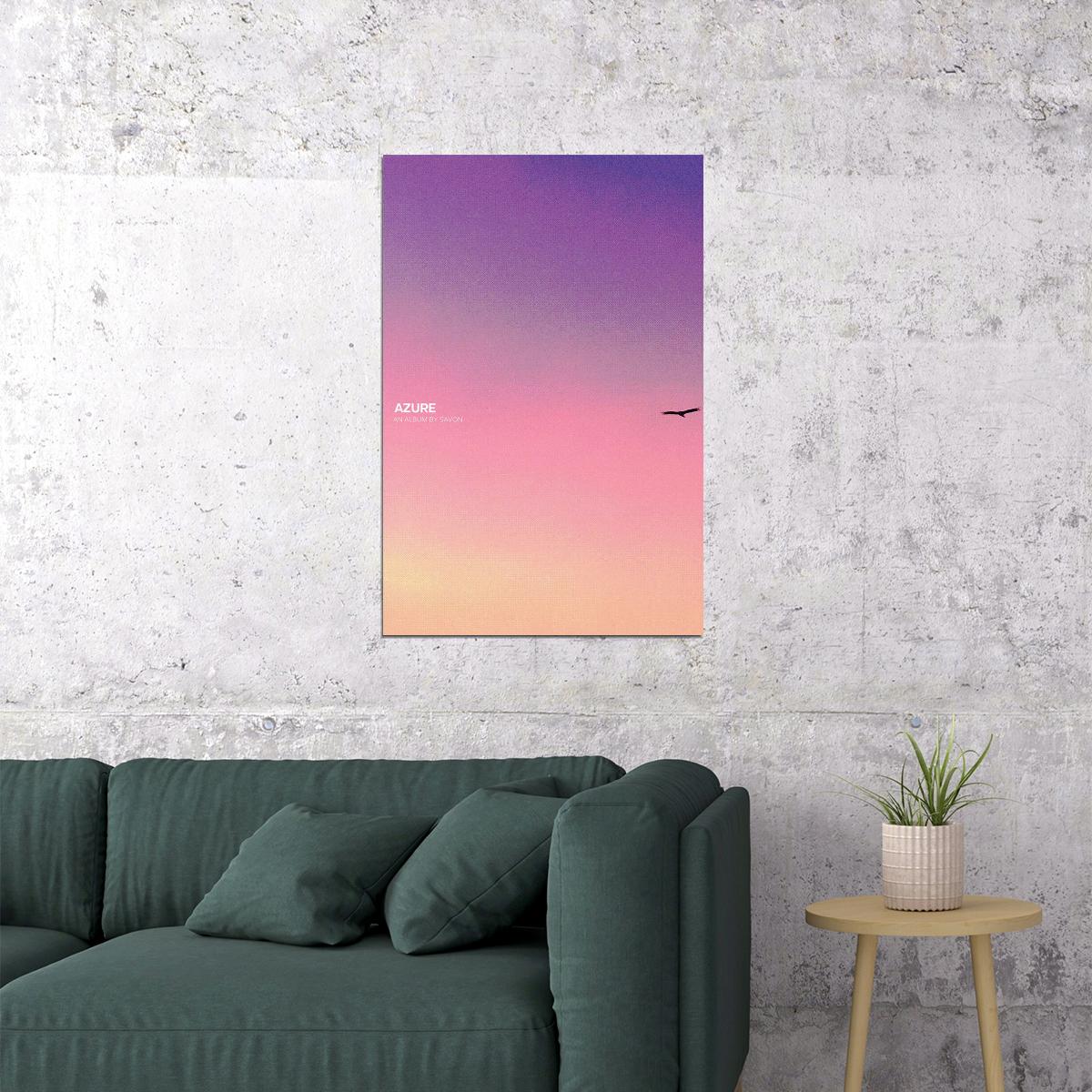 Savon Rap Singer Azure Album Poster Wall Art Print Home Wall Decor - xonomax