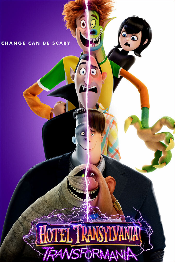 Hotel Transylvania Movie Poster Wall Art Print Home Wall Decor - xonomax