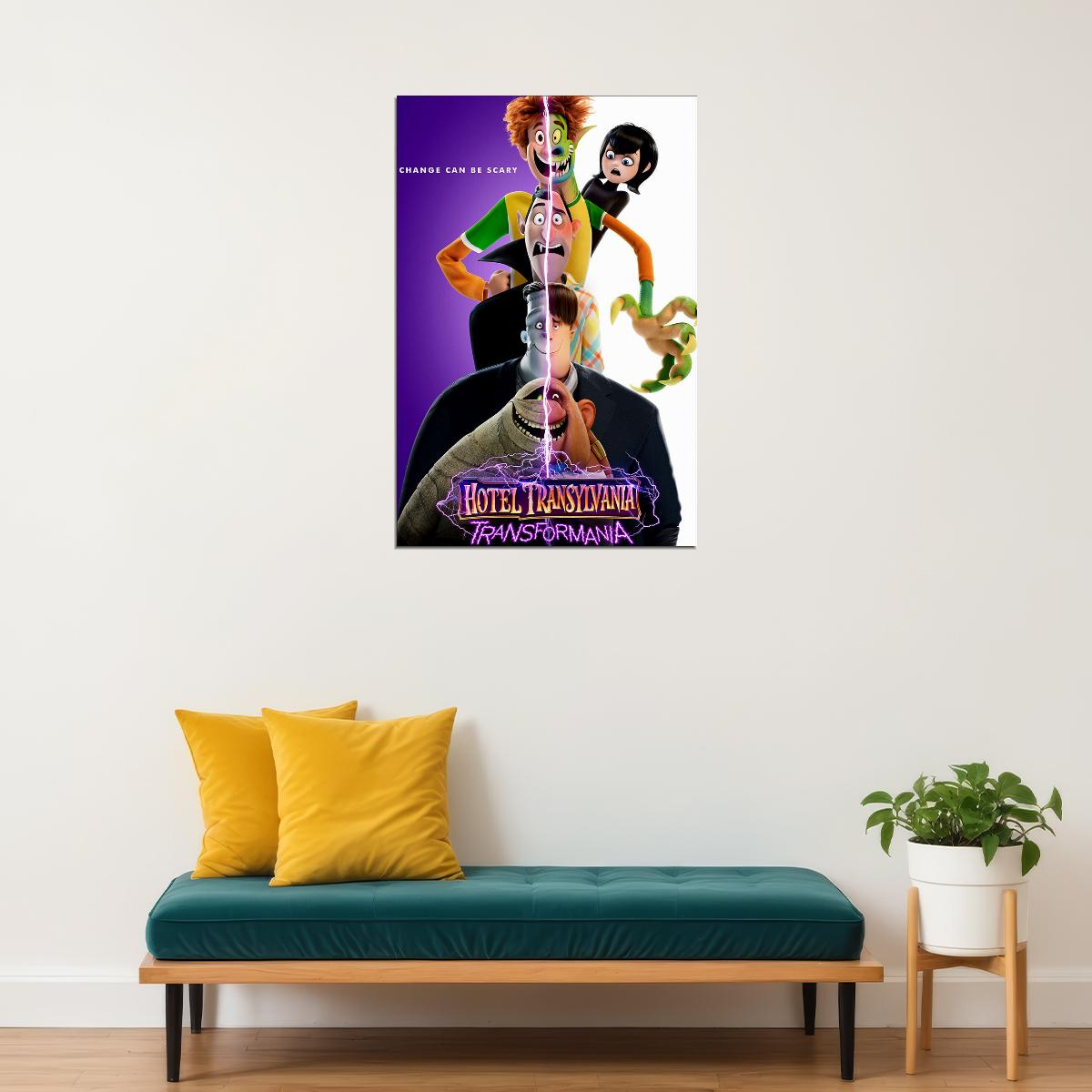 Hotel Transylvania Movie Poster Wall Art Print Home Wall Decor - xonomax
