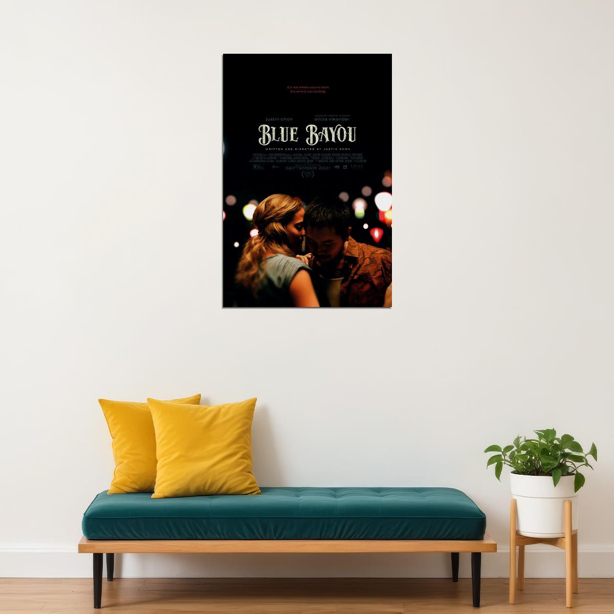 Blue Bayou 2021 Movie Drama Poster Wall Art Print Home Wall Decor - xonomax