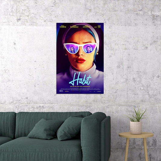 Habit Movie Thriller Drama Poster Wall Art Print Home Wall Decor - xonomax