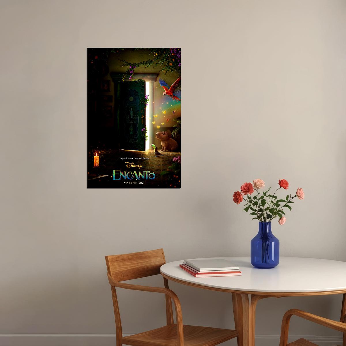 Encanto Movie Animation Poster Wall Art Print Home Wall Decor - xonomax