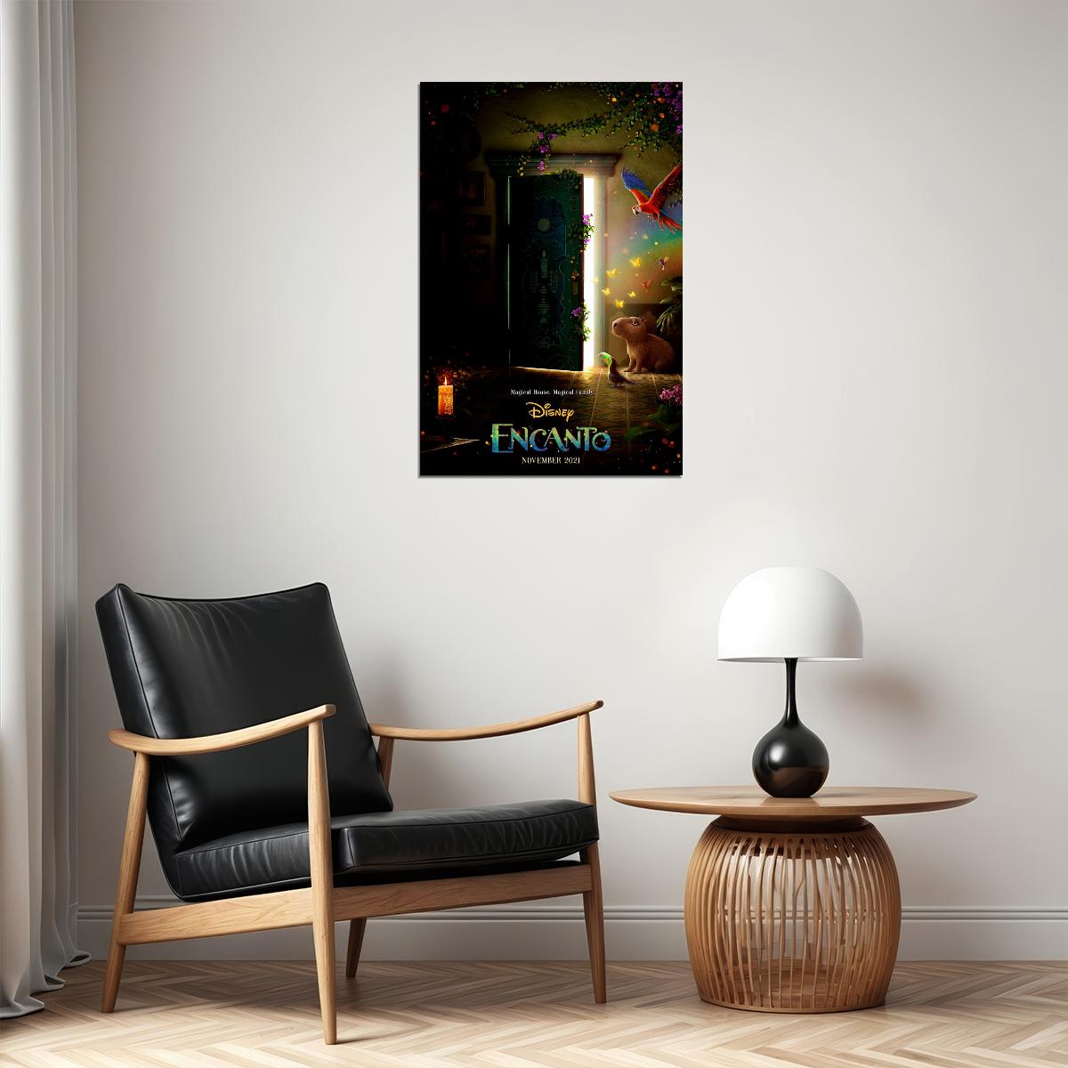 Encanto Movie Animation Poster Wall Art Print Home Wall Decor - xonomax