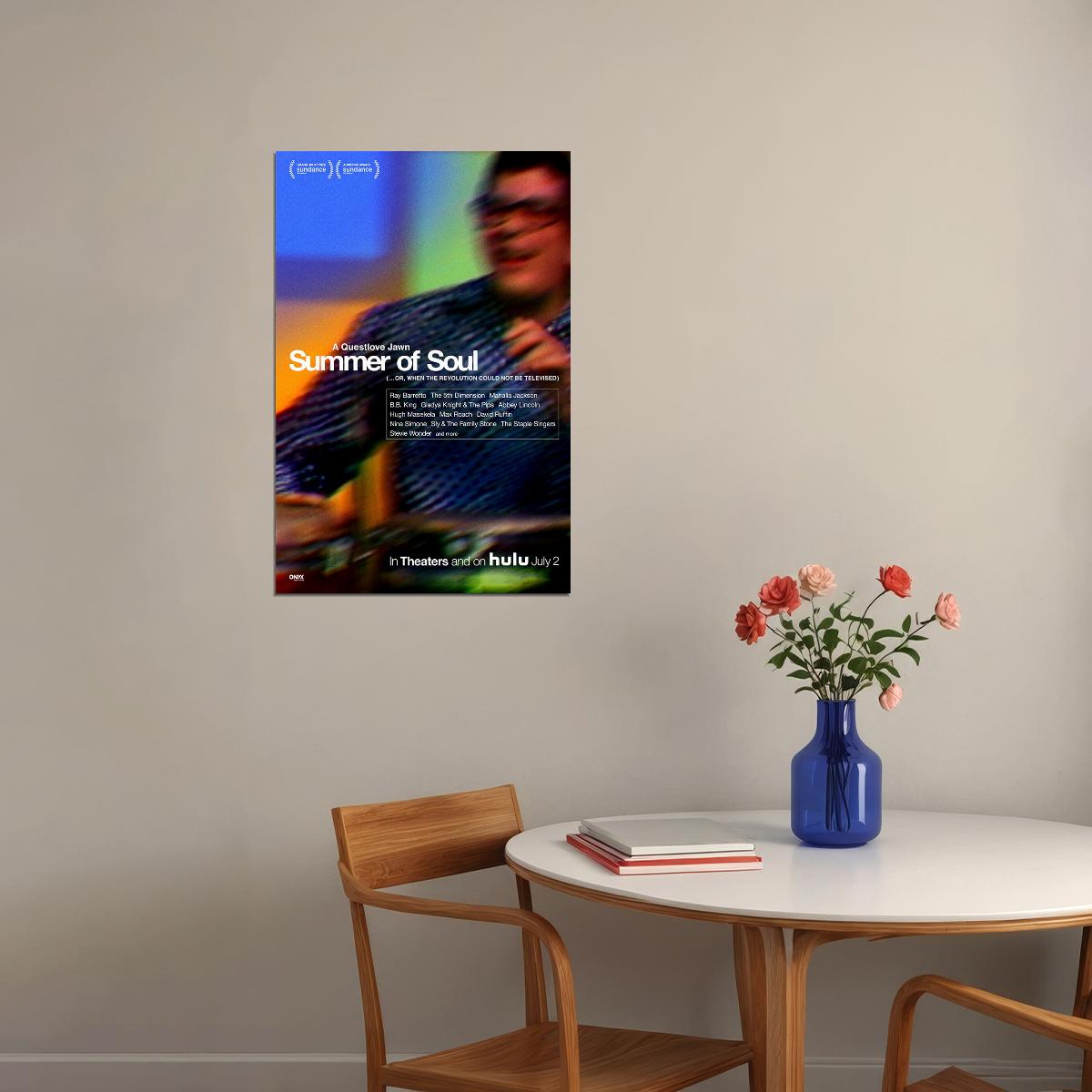 Summer Of Soul Movie Poster Wall Art Print Home Wall Decor - xonomax