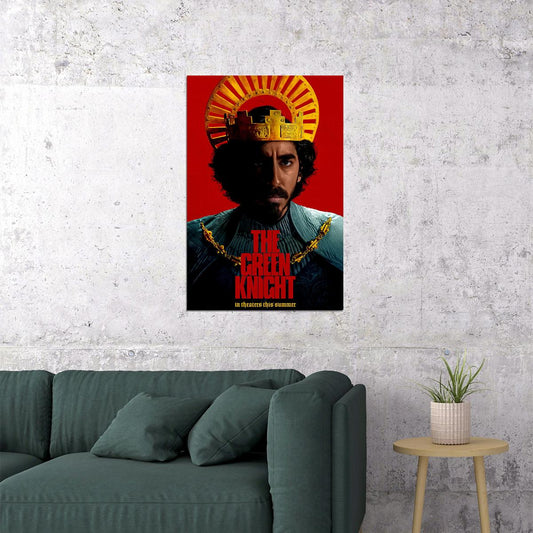 The Green Knight Action Movie Poster Wall Art Print Home Wall Decor - xonomax