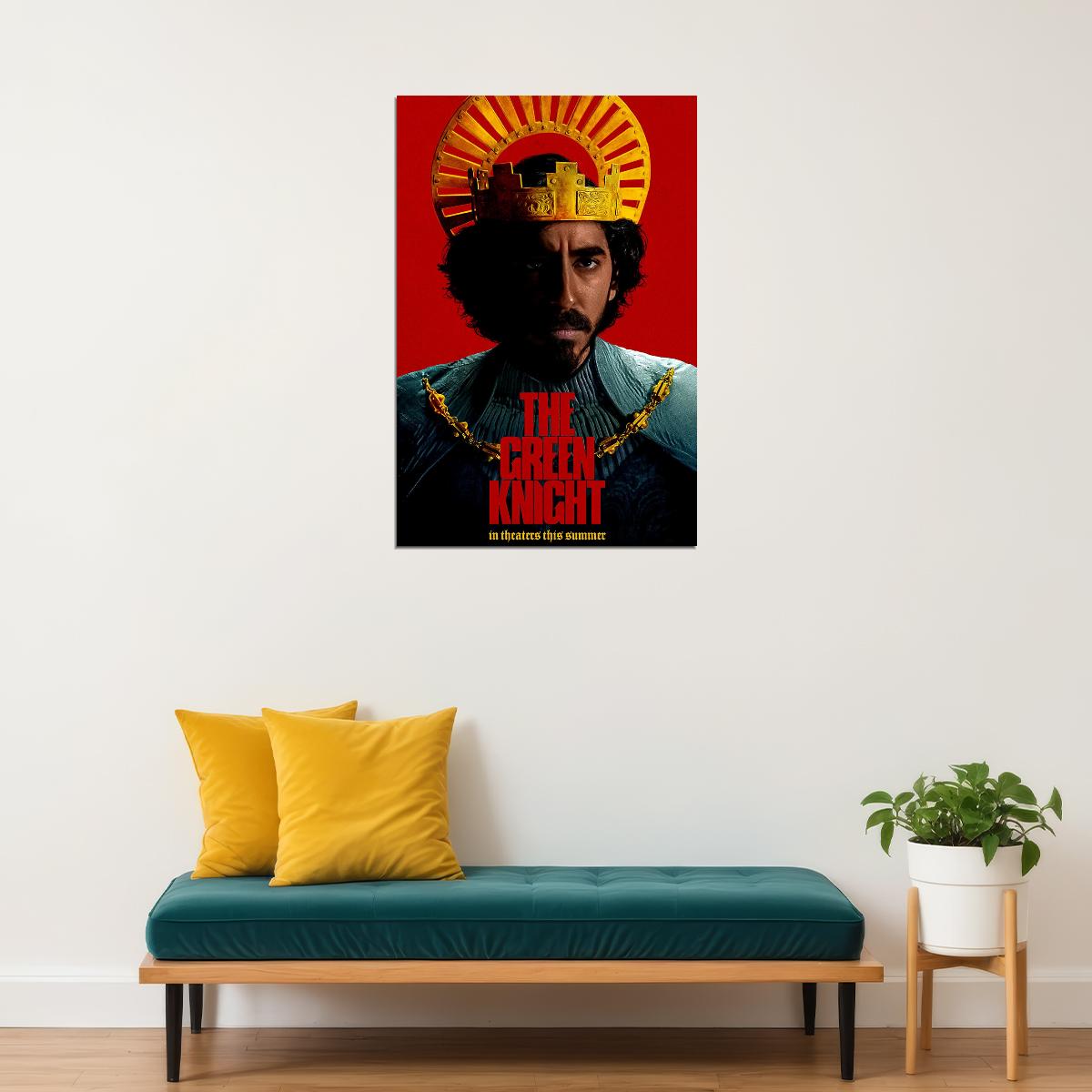 The Green Knight Action Movie Poster Wall Art Print Home Wall Decor - xonomax