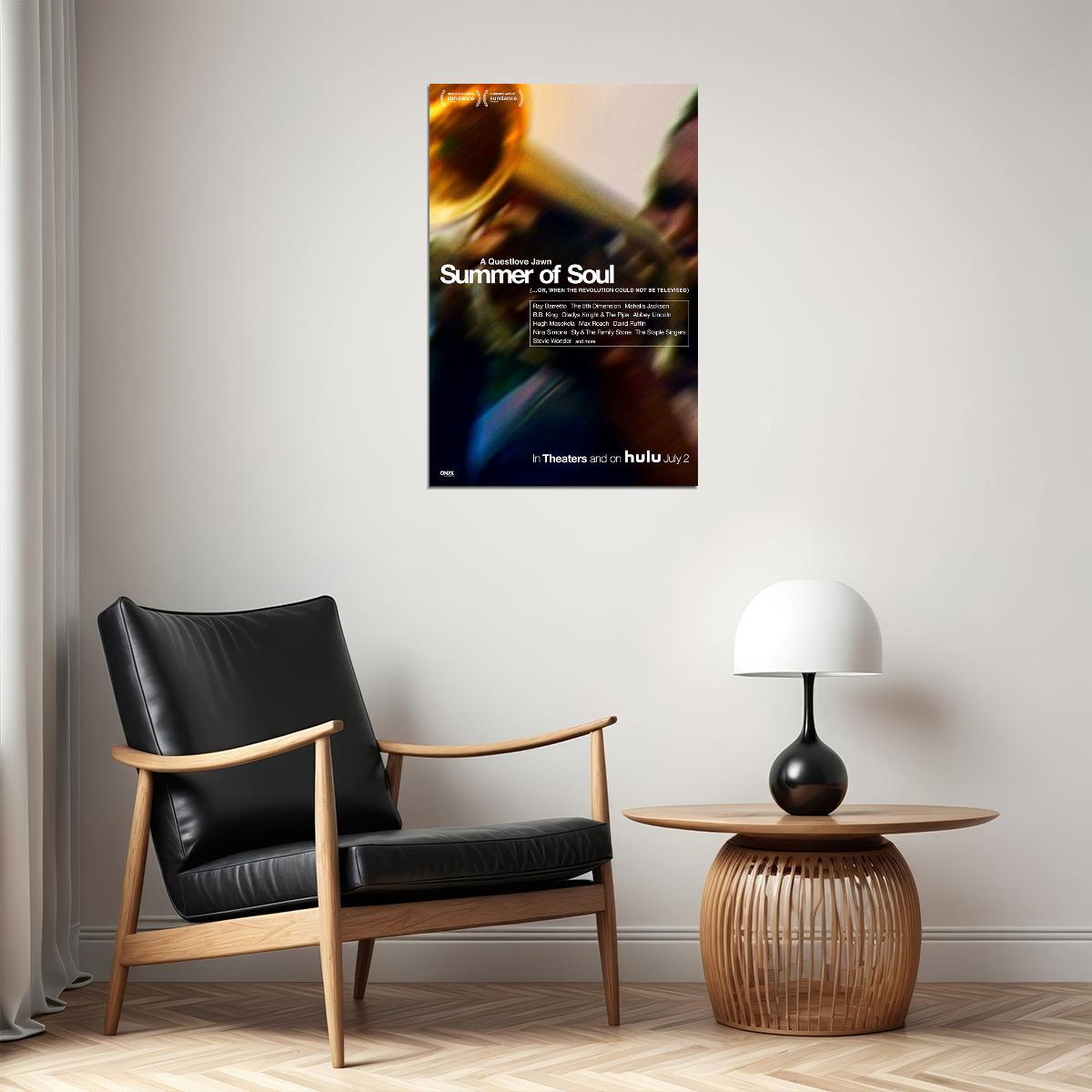 Summer Of Soul Documentary Movie Poster Wall Art Print Home Wall Decor - xonomax