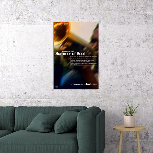 Summer Of Soul Documentary Movie Poster Wall Art Print Home Wall Decor - xonomax