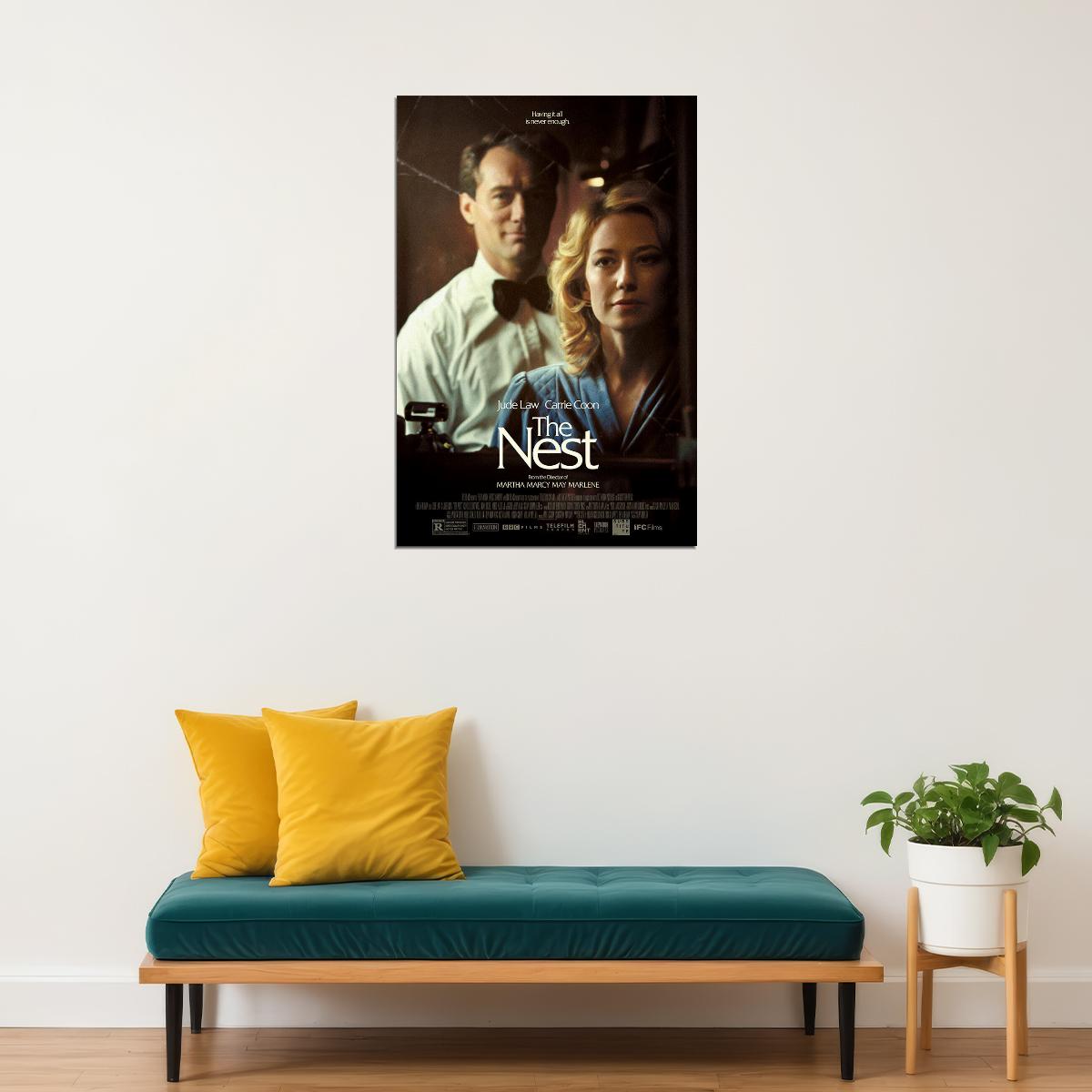 The Nest Thriller Drama Movie Poster Wall Art Print Home Wall Decor - xonomax
