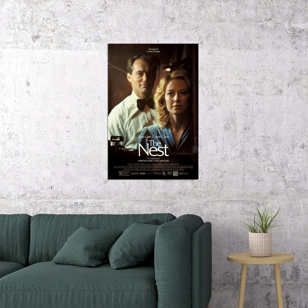 The Nest Thriller Drama Movie Poster Wall Art Print Home Wall Decor - xonomax
