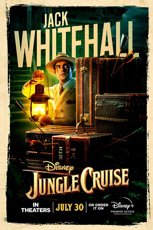 Jungle Cruise Action Movie Poster Wall Art Print Home Wall Decor - xonomax
