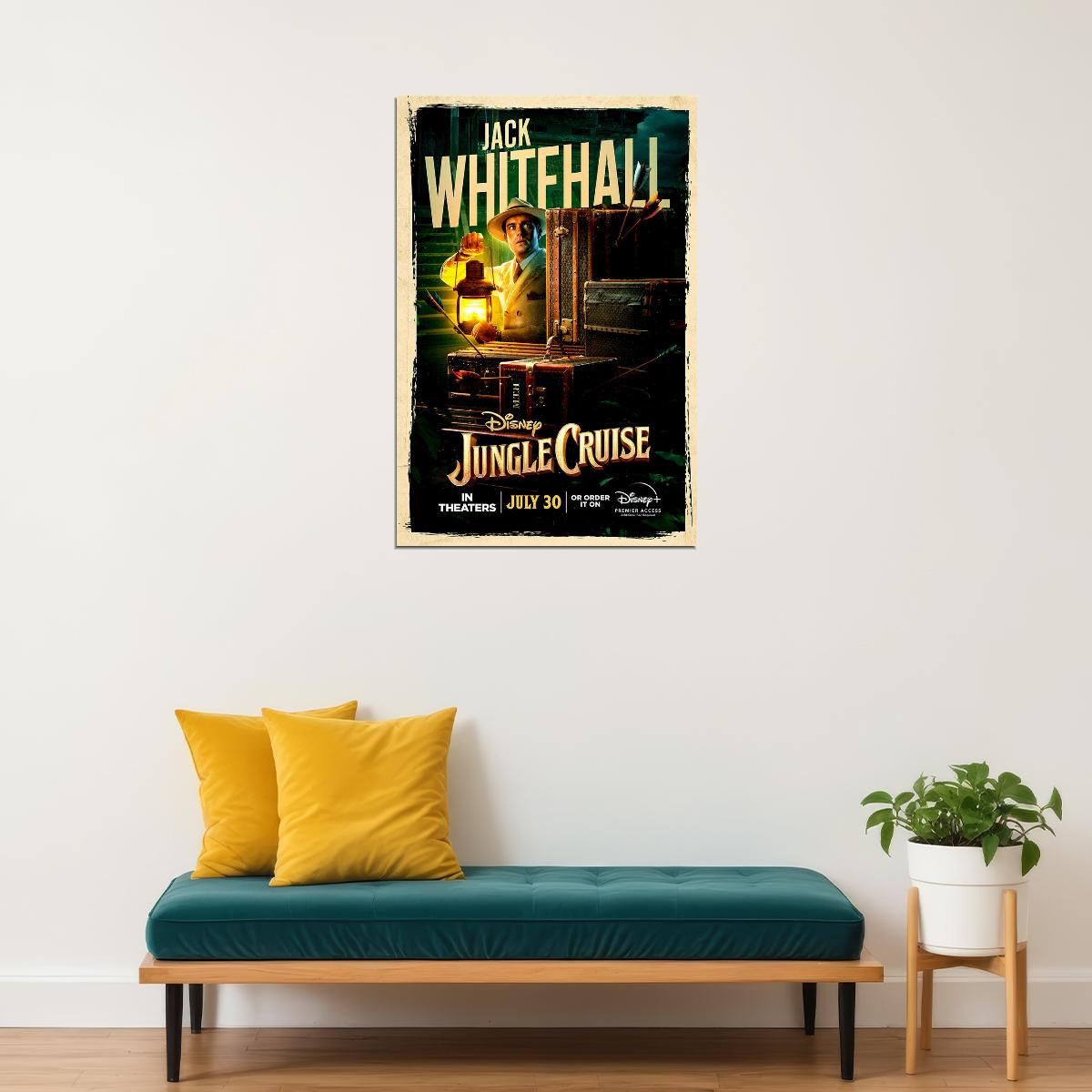 Jungle Cruise Action Movie Poster Wall Art Print Home Wall Decor - xonomax