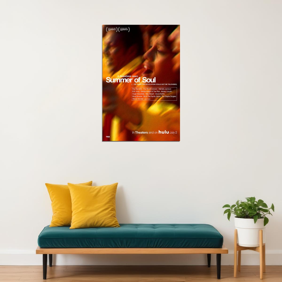Summer Of Soul Documentary Poster Wall Art Print Home Wall Decor - xonomax