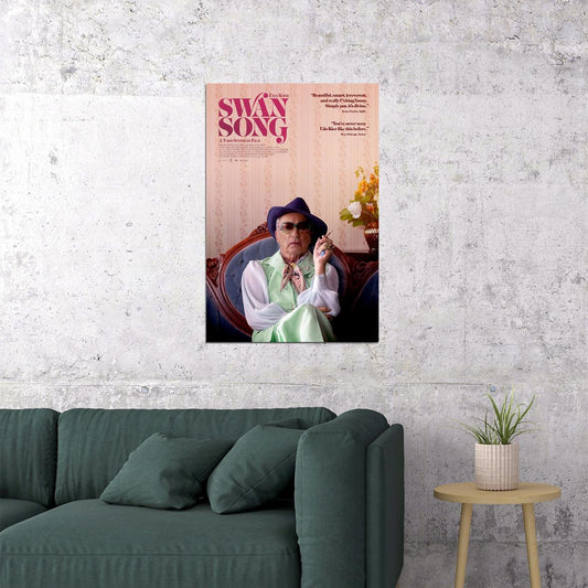 Swan Song 2021 Fantasy Movie Poster Wall Art Print Home Wall Decor - xonomax