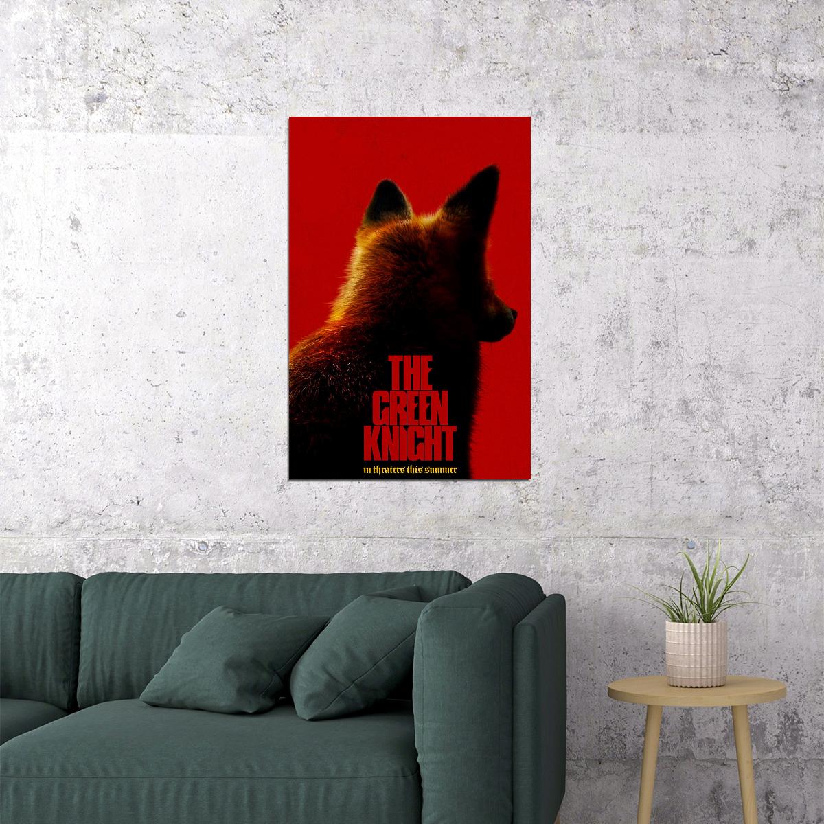 The Green Knight 2021 Movie Poster Wall Art Print Home Wall Decor - xonomax