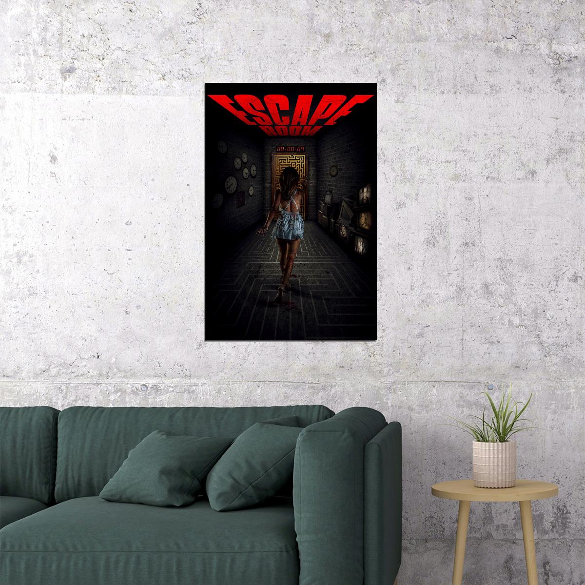 Escape Room 2 Thriller Movie Poster Wall Art Print Home Wall Decor - xonomax