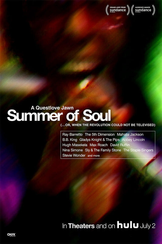 Summer Of Soul Movie Poster Wall Art Print Home Wall Decor - xonomax