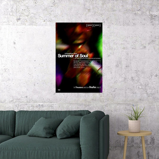 Summer Of Soul Movie Poster Wall Art Print Home Wall Decor - xonomax
