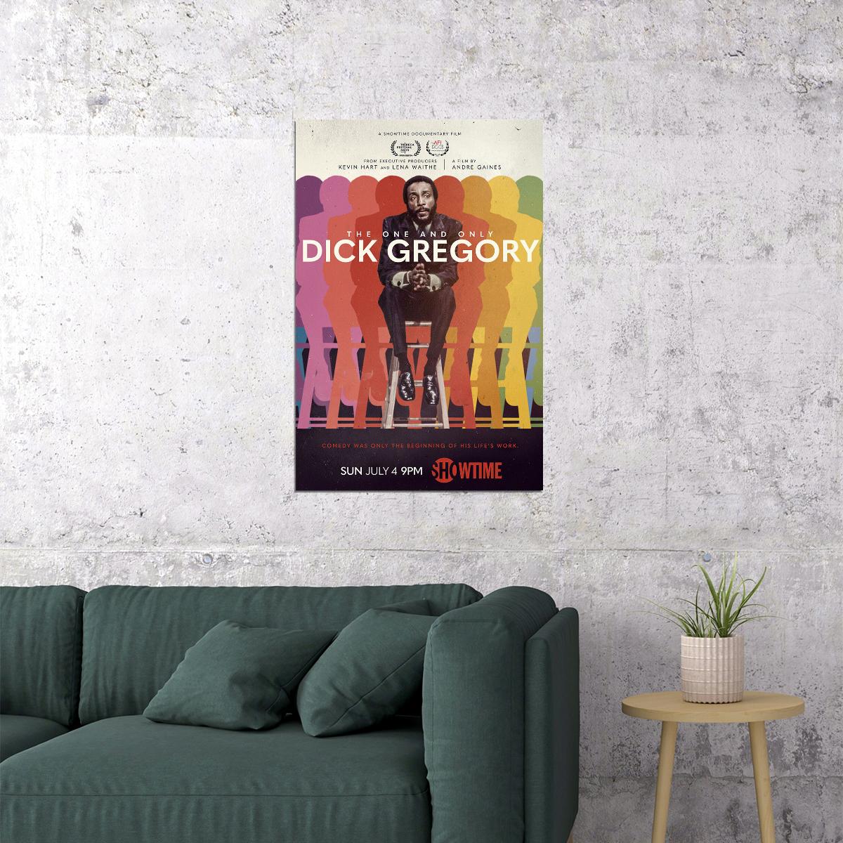 The One And Only Dick Gregory Movie Poster Wall Art Print Home Wall Decor - xonomax
