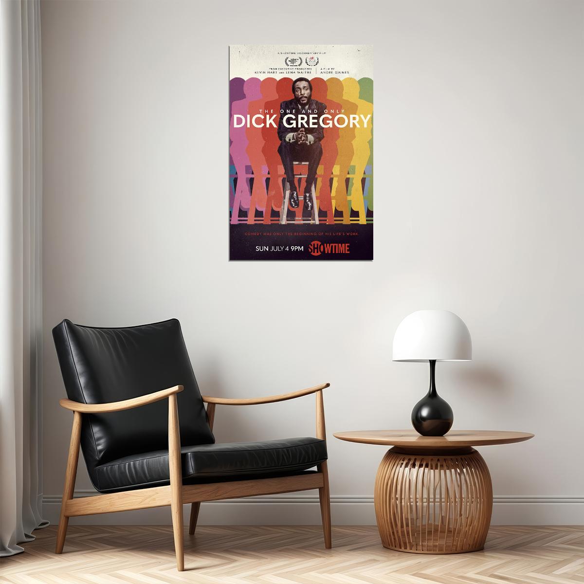The One And Only Dick Gregory Movie Poster Wall Art Print Home Wall Decor - xonomax