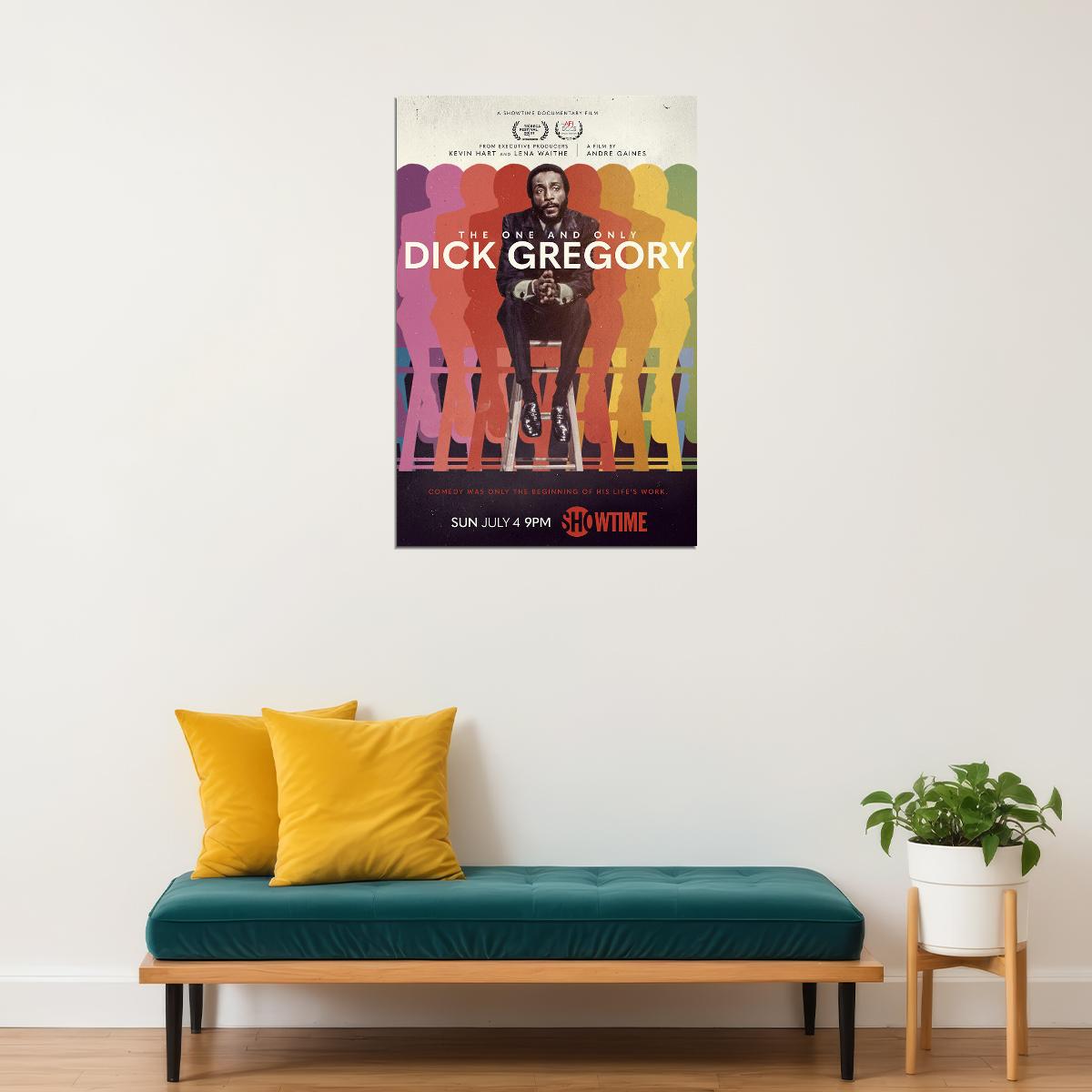The One And Only Dick Gregory Movie Poster Wall Art Print Home Wall Decor - xonomax