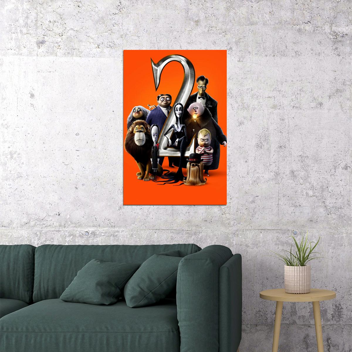 The Addams Family 2 Movie Poster Wall Art Print Home Wall Decor - xonomax