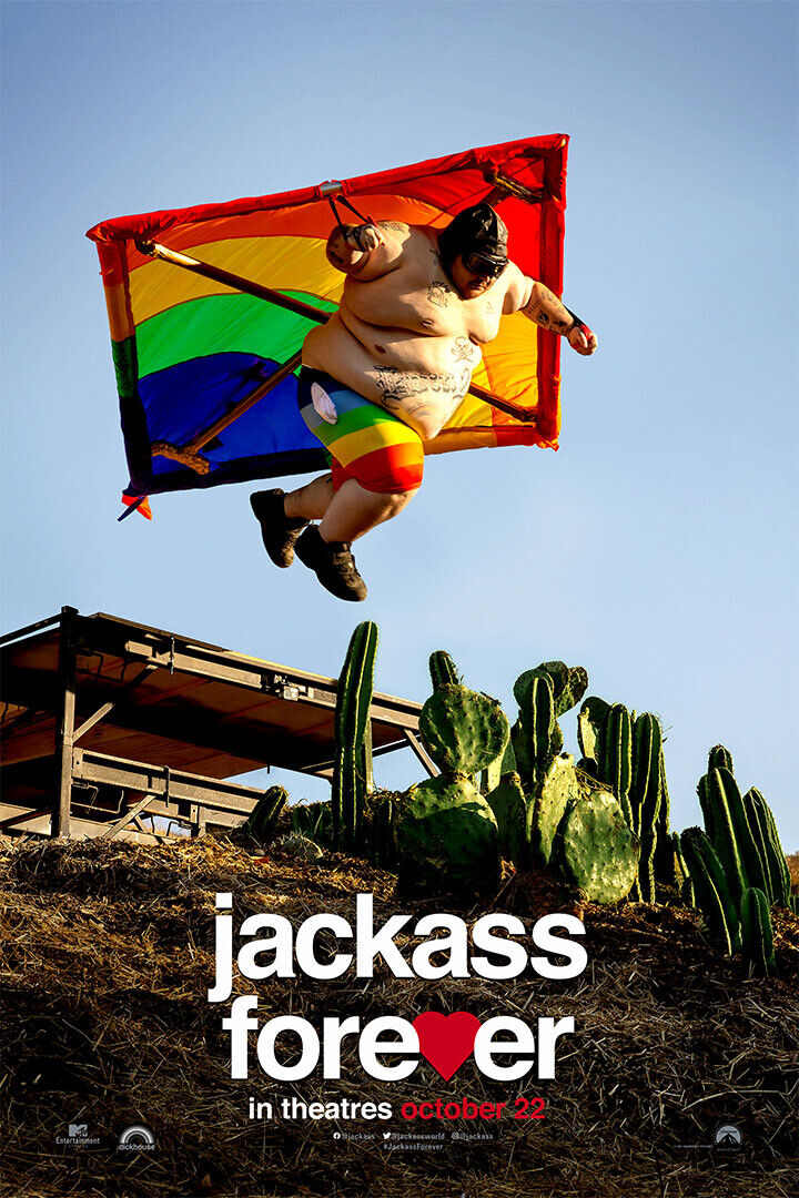 Jackass Forever 2021 Movie Poster Wall Art Print Home Wall Decor - xonomax