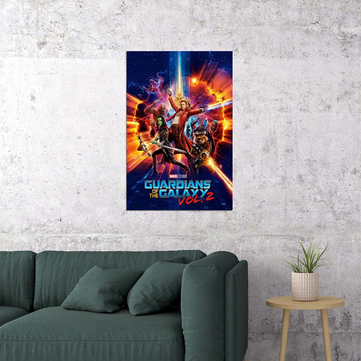 Guardians Of The Galaxy Vol2 Movie Superheroes Drama Poster Wall Art Print Home Wall Decor - xonomax