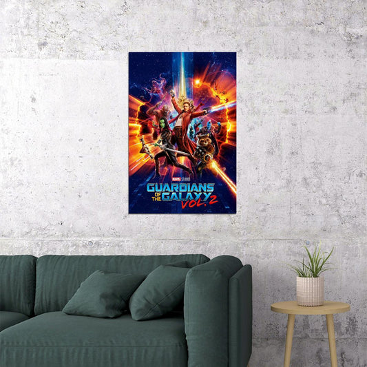 Guardians Of The Galaxy Vol2 Movie Superheroes Drama Poster Wall Art Print Home Wall Decor - xonomax