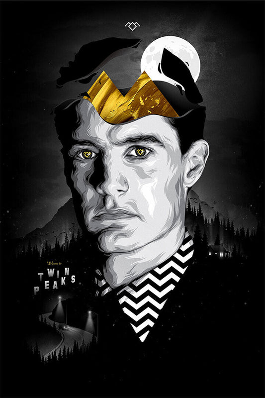 Twin Peaks Tv Series Show Drama Thriller Vintage Poster Wall Art Print Home Wall Decor - xonomax